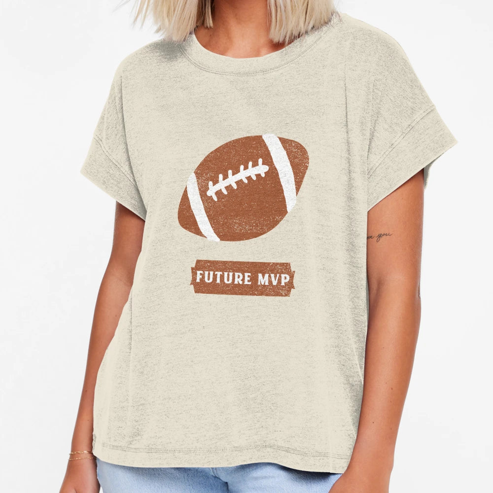 Football Mvp Game Day Sports T-Shirt - Aesthetic Graphic for Adults - T-Shirt, Sweatshirt, Hoodie
