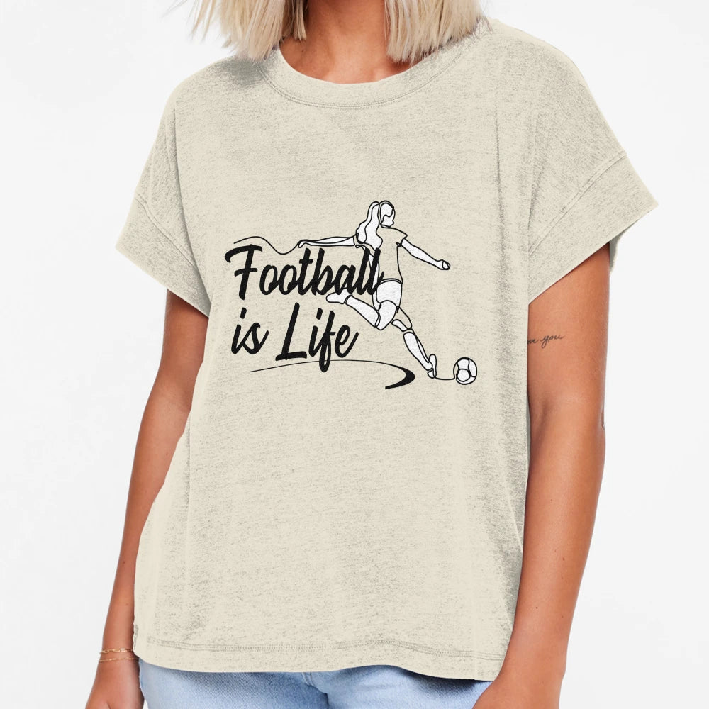 Football Is Life T-Shirt - Fun Novelty Design Unisex - T-Shirt, Sweatshirt, Hoodie