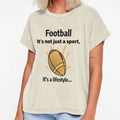 Football Its Not Just Sport Its T-Shirt - Graphic Print for Adults - T-Shirt, Sweatshirt, Hoodie