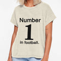 Number 1 Football T-Shirt - Custom Art Print for Adults - T-Shirt, Sweatshirt, Hoodie