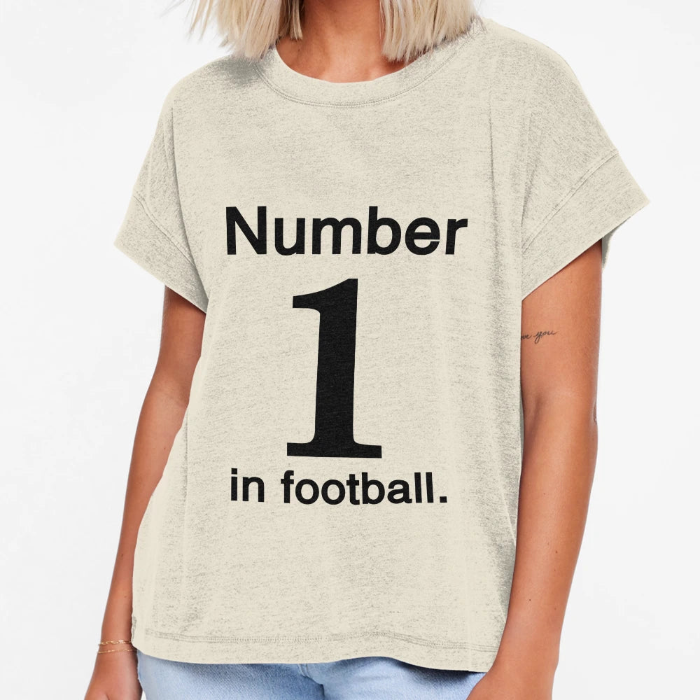 Number 1 Football T-Shirt - Custom Art Print for Adults - T-Shirt, Sweatshirt, Hoodie