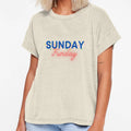 Sunday Funday T-Shirt - Fun Novelty Design for Adults - T-Shirt, Sweatshirt, Hoodie