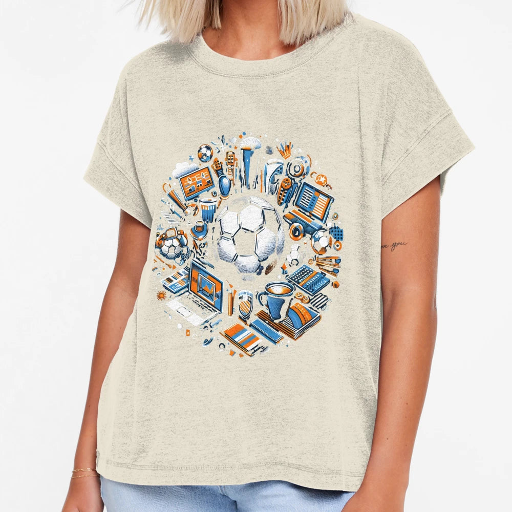 Soccer Spirit Threads T-Shirt - Casual Everyday Wear Men Women - T-Shirt, Sweatshirt, Hoodie
