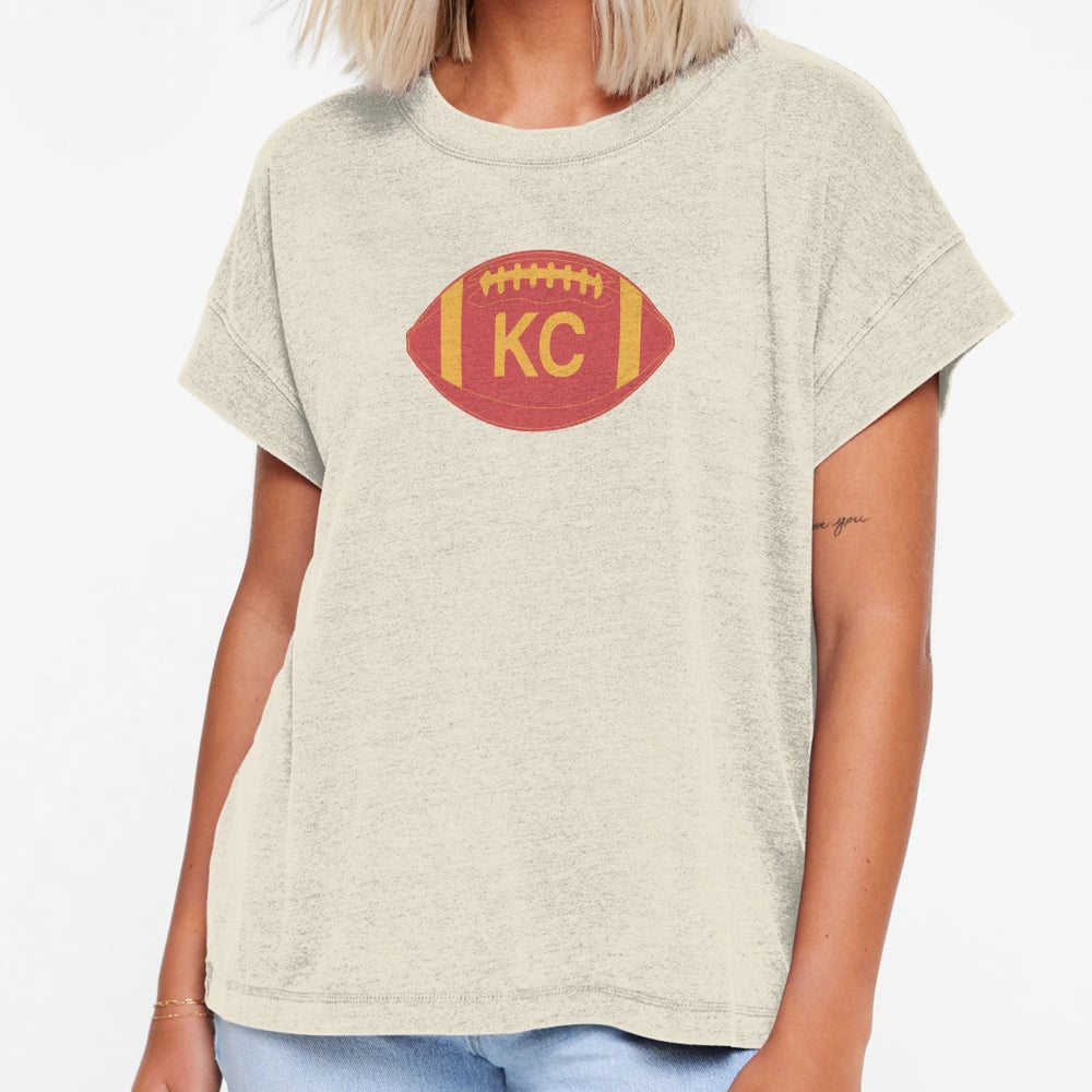 Kc Football T-Shirt - Fun Novelty Design Unisex - T-Shirt, Sweatshirt, Hoodie