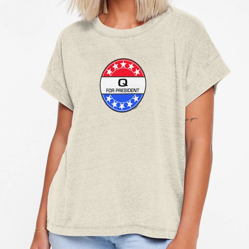 Q President T-Shirt - Graphic Print for Adults - T-Shirt, Sweatshirt, Hoodie
