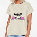 Football Chick T-Shirt - Graphic Print for Adults - T-Shirt, Sweatshirt, Hoodie