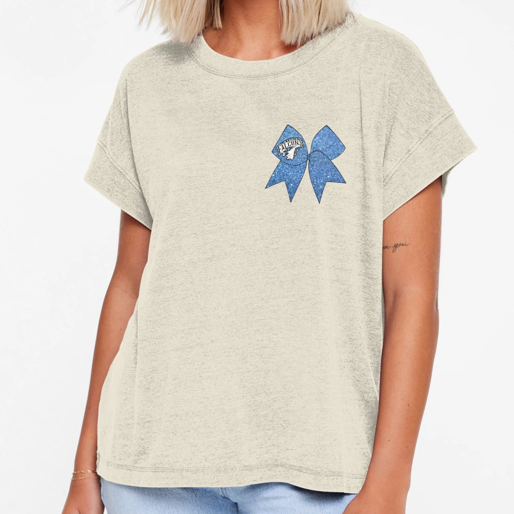 Air Force Falcons Bow T-Shirt - Minimalist Print Unisex - T-Shirt, Sweatshirt, Hoodie