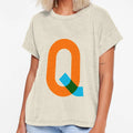 Q Alphabet T-Shirt - Fun Novelty Design Men Women - T-Shirt, Sweatshirt, Hoodie
