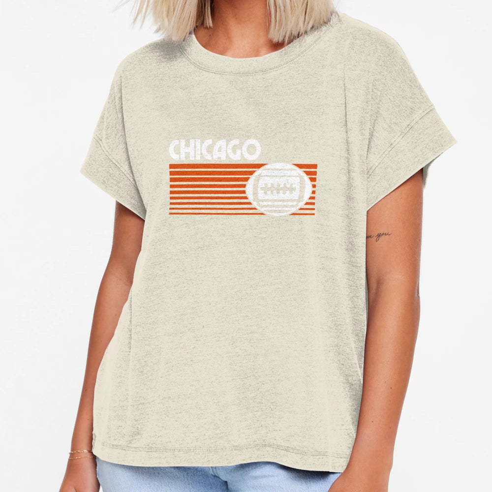 Chicago Football Game Day T-Shirt - Streetwear Style Unisex - T-Shirt, Sweatshirt, Hoodie
