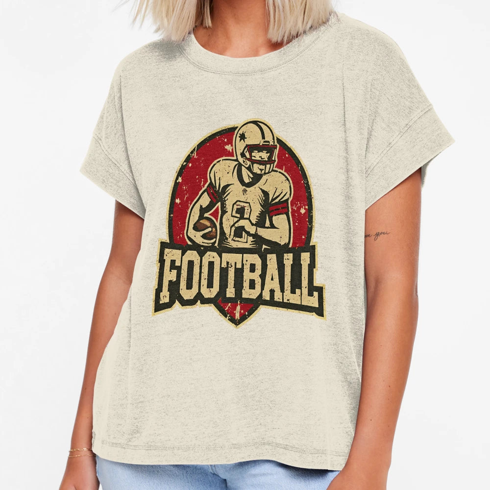 Football Sports Logo T-Shirt - Streetwear Style for Adults - T-Shirt, Sweatshirt, Hoodie