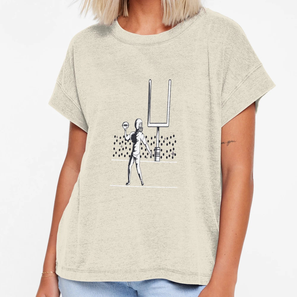 Quarterback T-Shirt - Aesthetic Graphic Men Women - T-Shirt, Sweatshirt, Hoodie