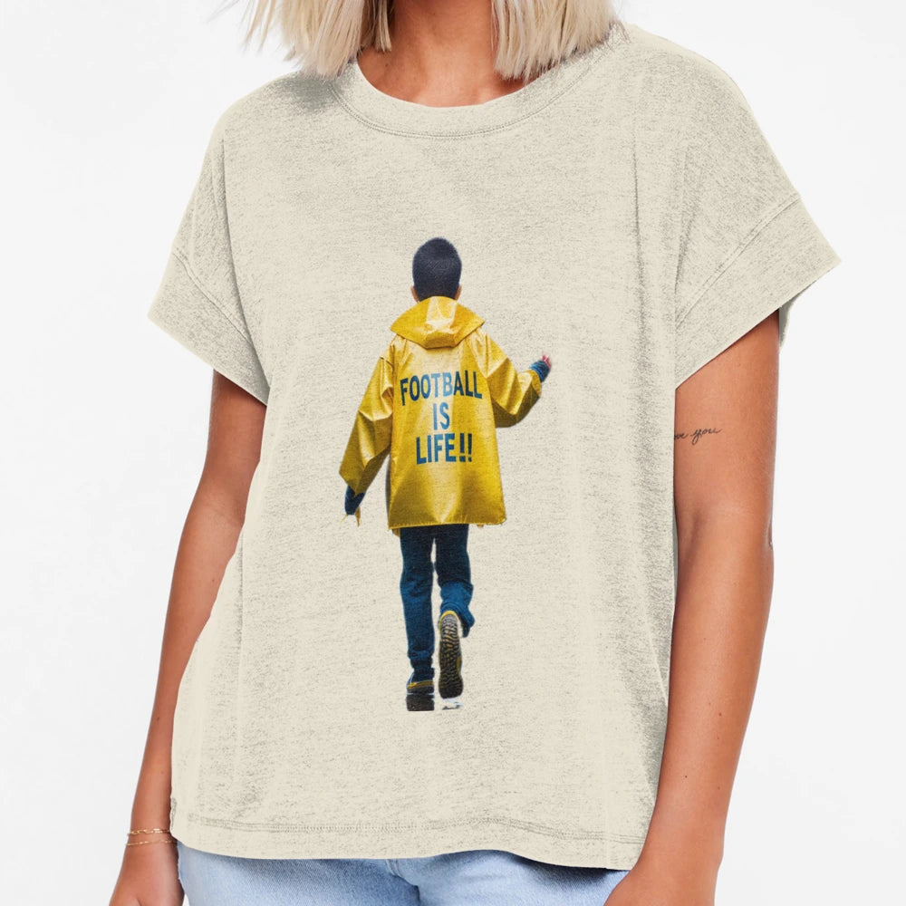Football Is Whole Life T-Shirt - Novelty Apparel Men Women - T-Shirt, Sweatshirt, Hoodie