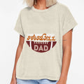 Football Dad Birthday Day Gift T-Shirt - Aesthetic Graphic Unisex - T-Shirt, Sweatshirt, Hoodie