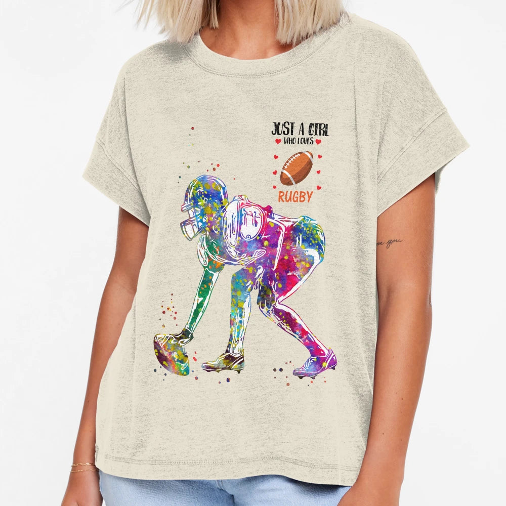 American Football Player T-Shirt - Novelty Apparel Men Women - T-Shirt, Sweatshirt, Hoodie