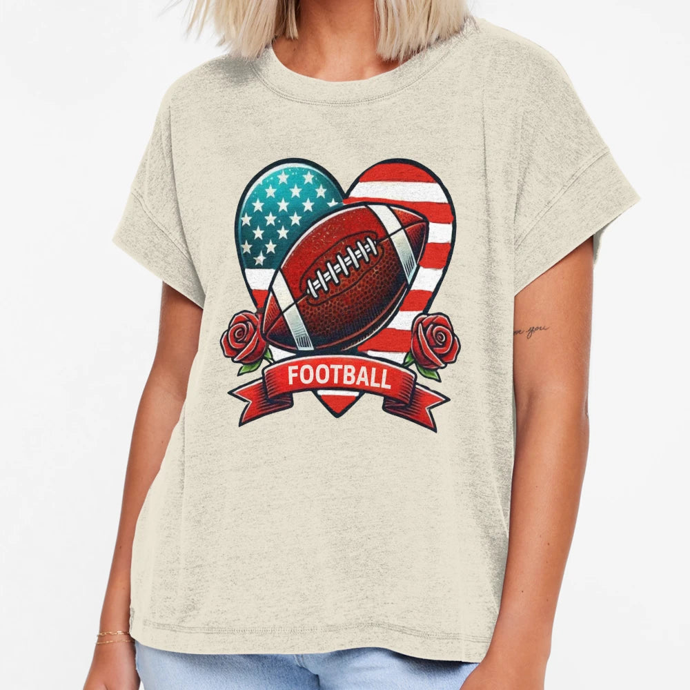American Football T-Shirt - Novelty Apparel for Adults - T-Shirt, Sweatshirt, Hoodie