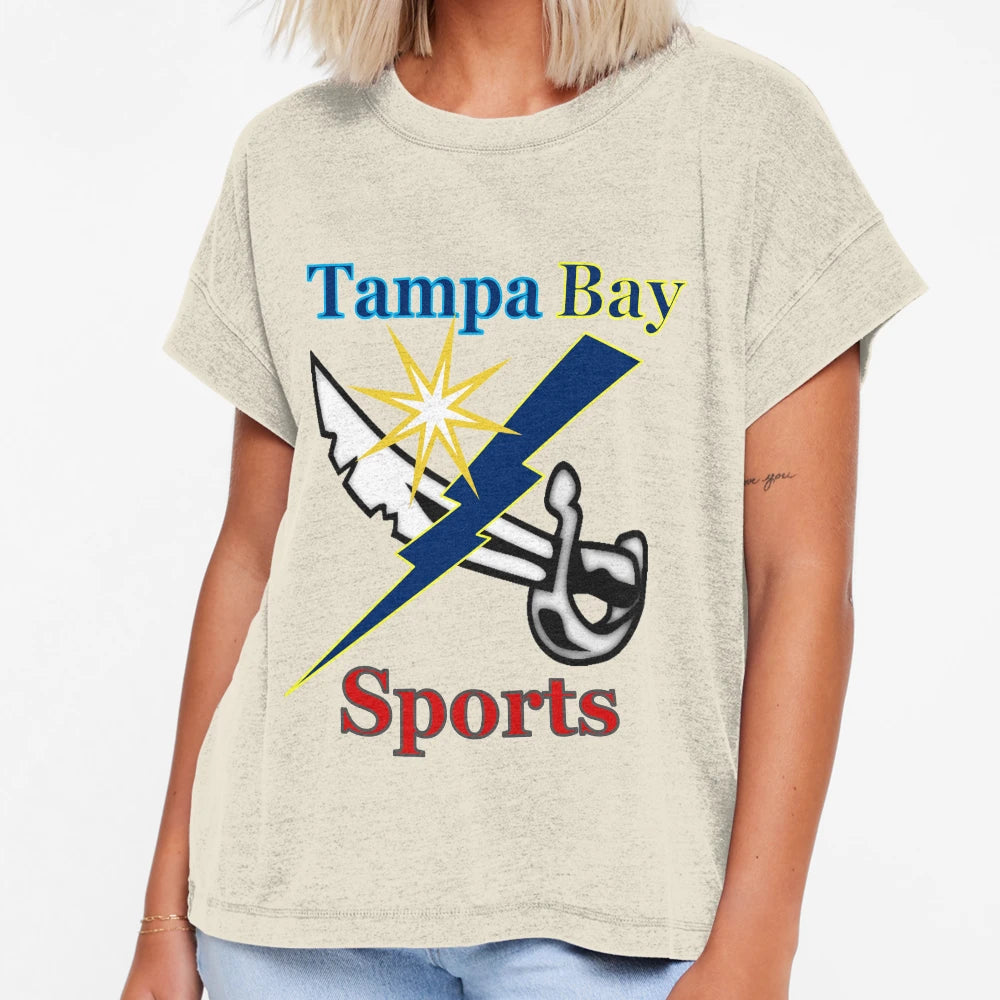Tampa Bay Sports T-Shirt - Fun Novelty Design Unisex - T-Shirt, Sweatshirt, Hoodie