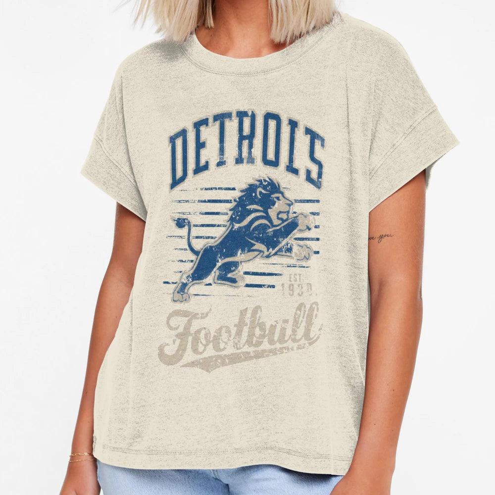 Football Detroit Lions T-Shirt - Aesthetic Graphic Unisex - T-Shirt, Sweatshirt, Hoodie
