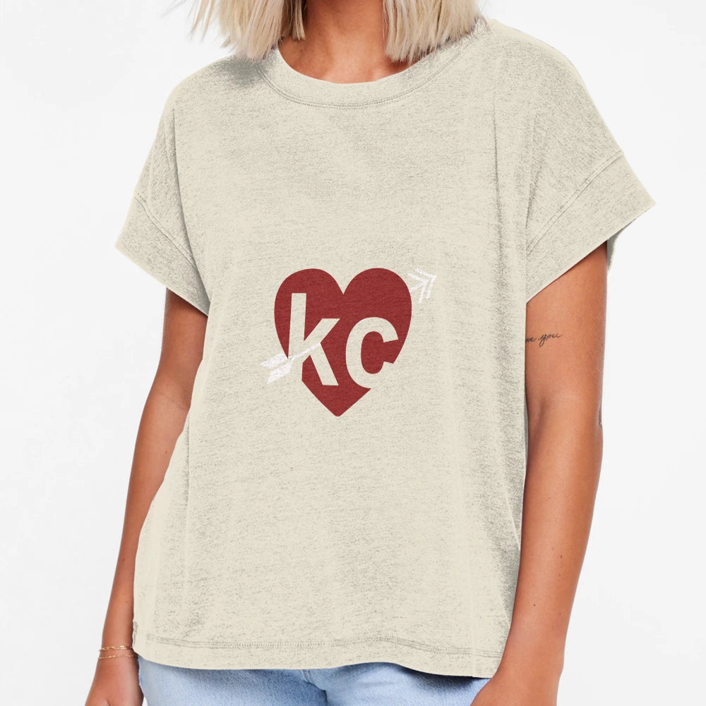 Kc Heart T-Shirt - Novelty Apparel Unisex - T-Shirt, Sweatshirt, Hoodie