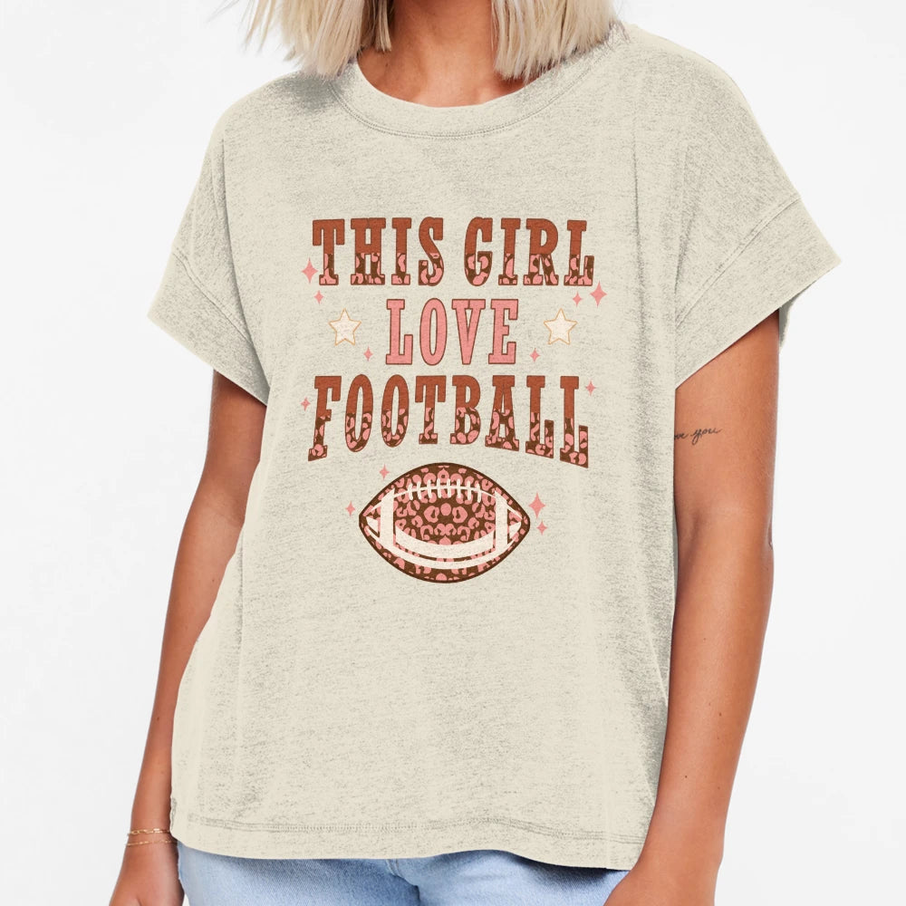 Fall Love Football T-Shirt - Custom Art Print Men Women - T-Shirt, Sweatshirt, Hoodie