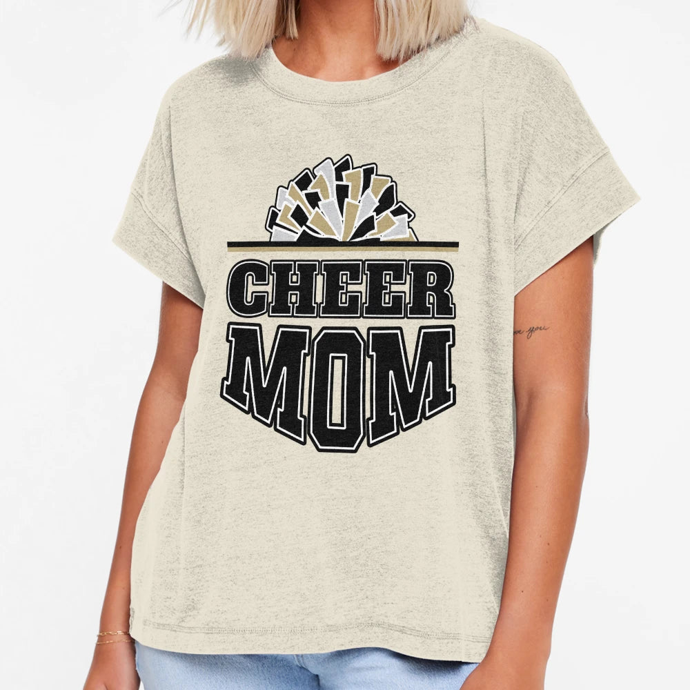 Cheer Mom T-Shirt - Unique Graphic Unisex - T-Shirt, Sweatshirt, Hoodie