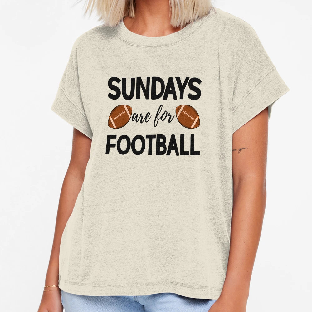 Sundays Are Football T-Shirt - Trendy Graphic Unisex - T-Shirt, Sweatshirt, Hoodie