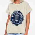 All All Season Built Big Stage Navy White T-Shirt - Custom Art Print Unisex - T-Shirt, Sweatshirt, Hoodie