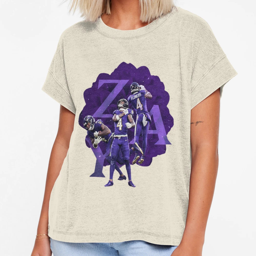 Zay Flowers T-Shirt - Fun Novelty Design Men Women - T-Shirt, Sweatshirt, Hoodie