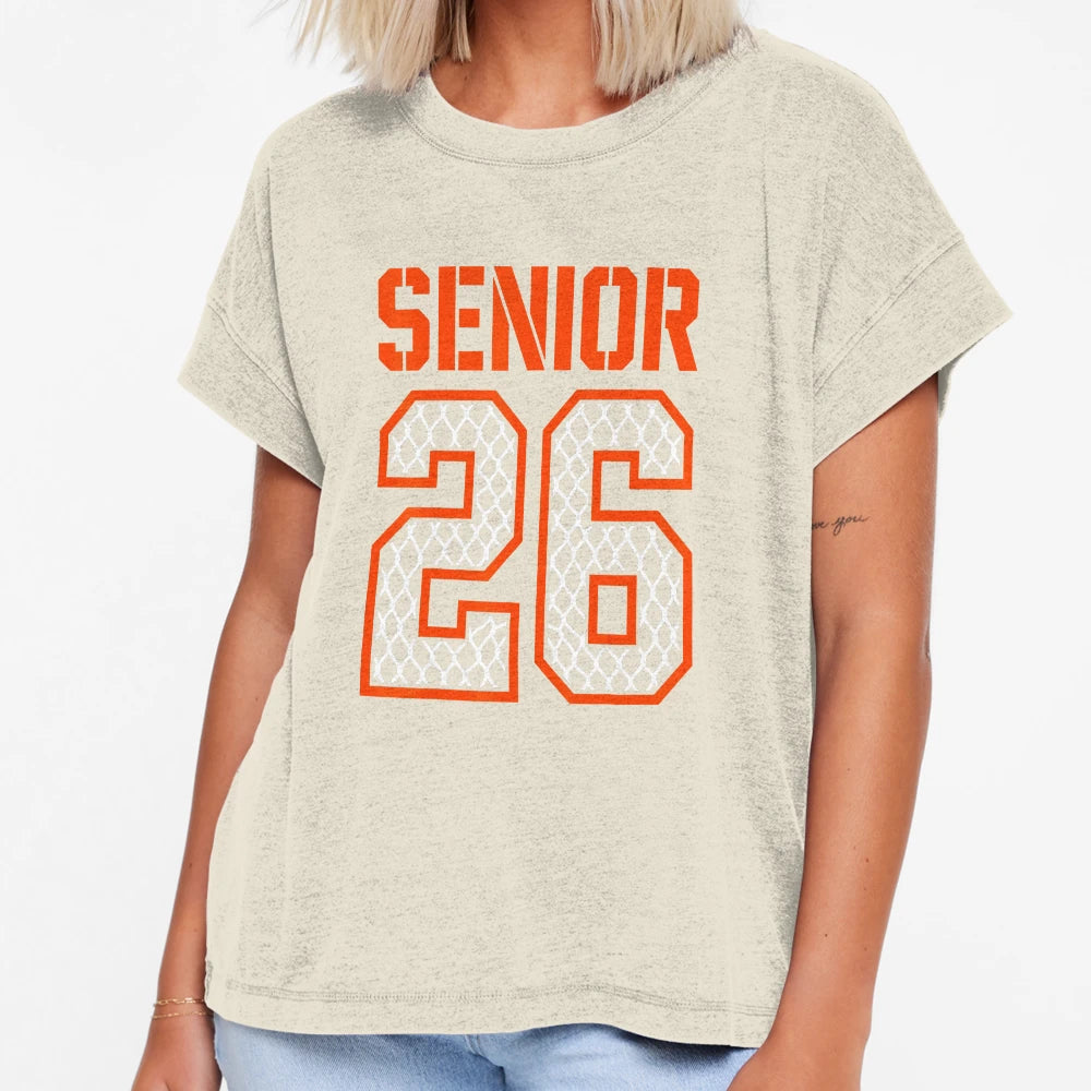 Senior 2026 Basketball Graduation T-Shirt - Casual Everyday Wear Men Women - T-Shirt, Sweatshirt, Hoodie