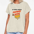 Kansas City Chiefs Sunday Routine T-Shirt - Custom Art Print for Adults - T-Shirt, Sweatshirt, Hoodie