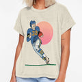 American Football Touchdown Rugby T-Shirt - Custom Art Print Men Women - T-Shirt, Sweatshirt, Hoodie