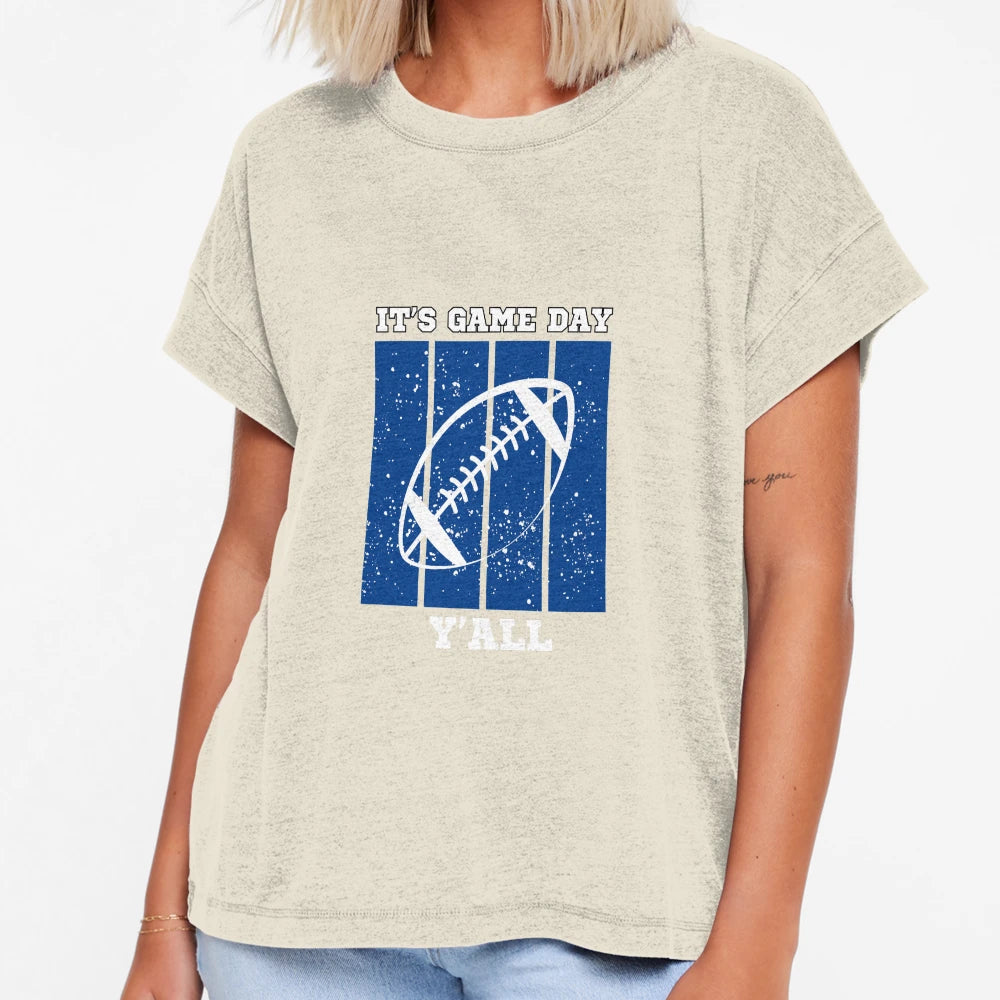 Its Game Day Yall T-Shirt - Fun Novelty Design for Adults - T-Shirt, Sweatshirt, Hoodie