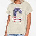 Red Blue And White Stripes And T-Shirt - Fun Novelty Design Men Women - T-Shirt, Sweatshirt, Hoodie