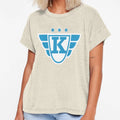 Superhero Letter K Stars And Wings T-Shirt - Unique Graphic for Adults - T-Shirt, Sweatshirt, Hoodie