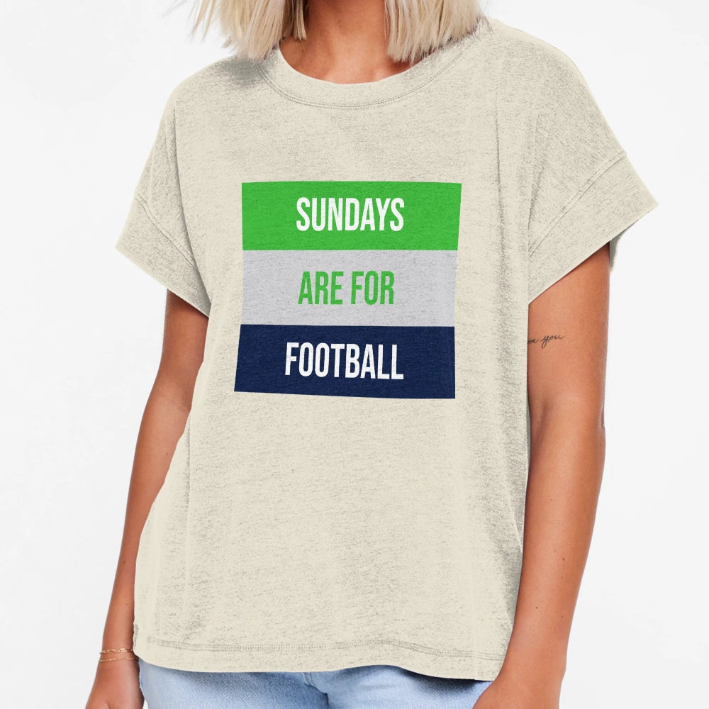 Sundays Are Football T-Shirt - Streetwear Style Unisex - T-Shirt, Sweatshirt, Hoodie