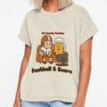 Cleveland Browns My Sunday Routine T-Shirt - Aesthetic Graphic for Adults - T-Shirt, Sweatshirt, Hoodie