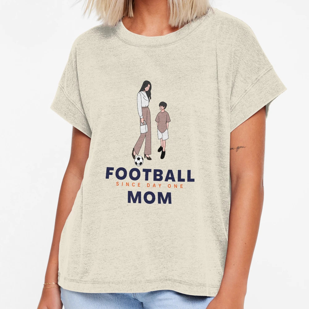 Football Mom T-Shirt - Aesthetic Graphic for Adults - T-Shirt, Sweatshirt, Hoodie