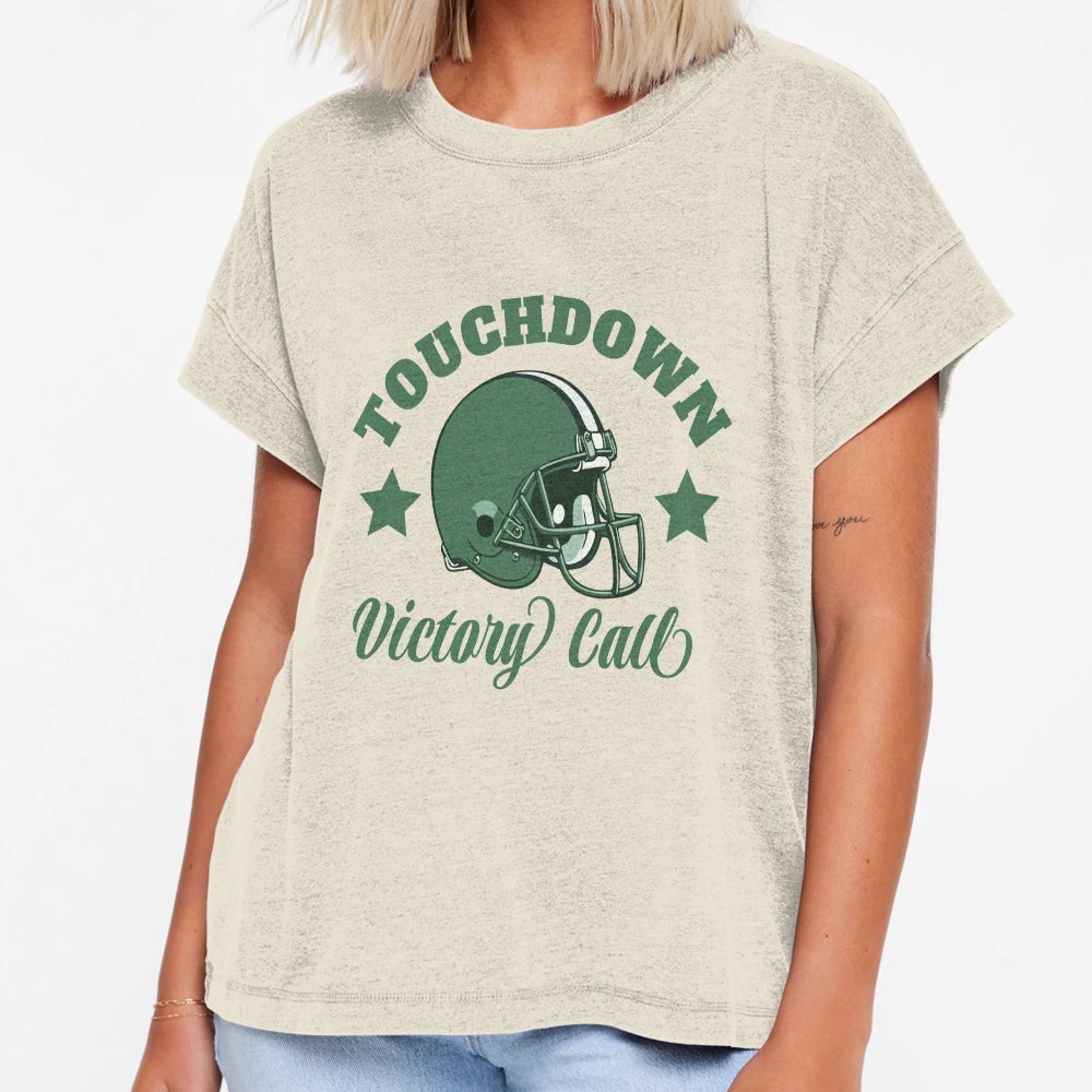 Touchdown Victory Call Football T-Shirt - Fun Novelty Design Men Women - T-Shirt, Sweatshirt, Hoodie