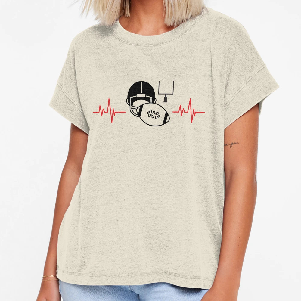 Ultimate Football Fan Pulse T-Shirt - Streetwear Style Unisex - T-Shirt, Sweatshirt, Hoodie