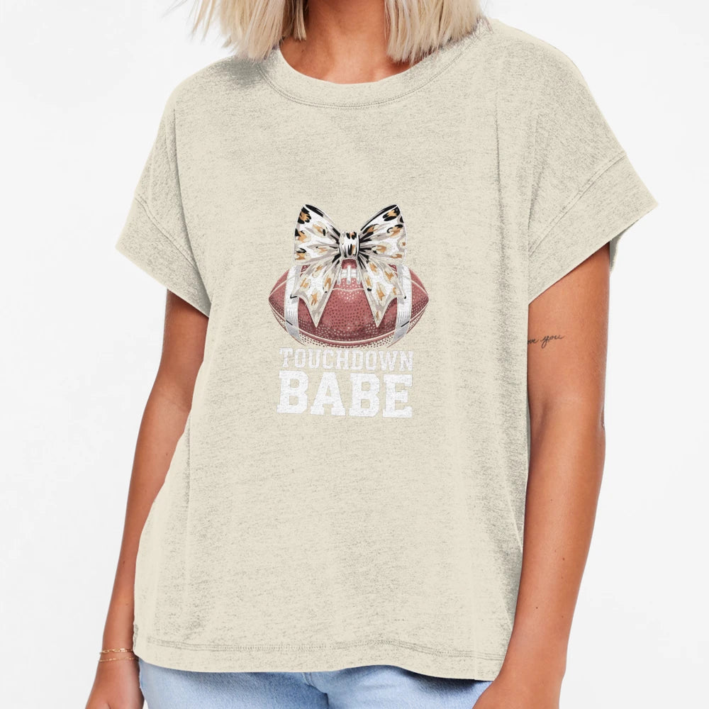 Touchdown Babe T-Shirt - Aesthetic Graphic Men Women - T-Shirt, Sweatshirt, Hoodie