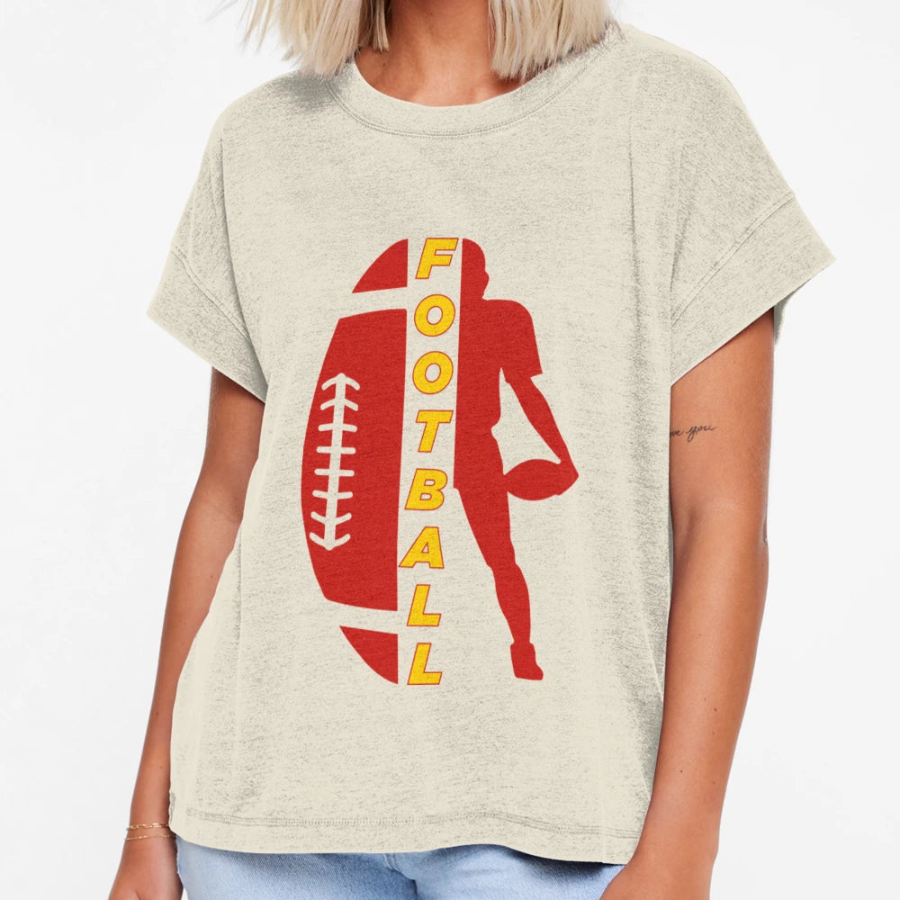 Football T-Shirt - Trendy Graphic Men Women - T-Shirt, Sweatshirt, Hoodie