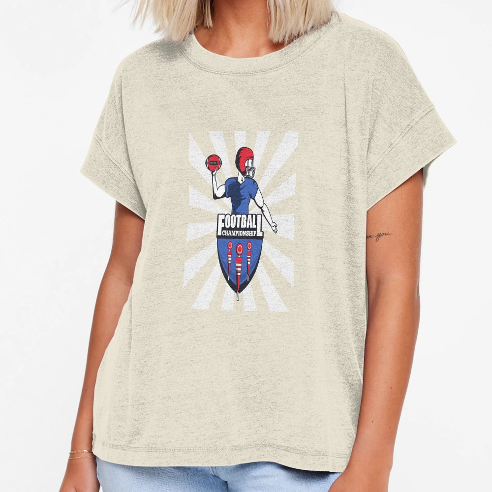 Quarterback T-Shirt - Fun Novelty Design for Adults - T-Shirt, Sweatshirt, Hoodie