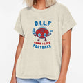 Damn I Love Football Milf Football T-Shirt - Unique Graphic for Adults - T-Shirt, Sweatshirt, Hoodie