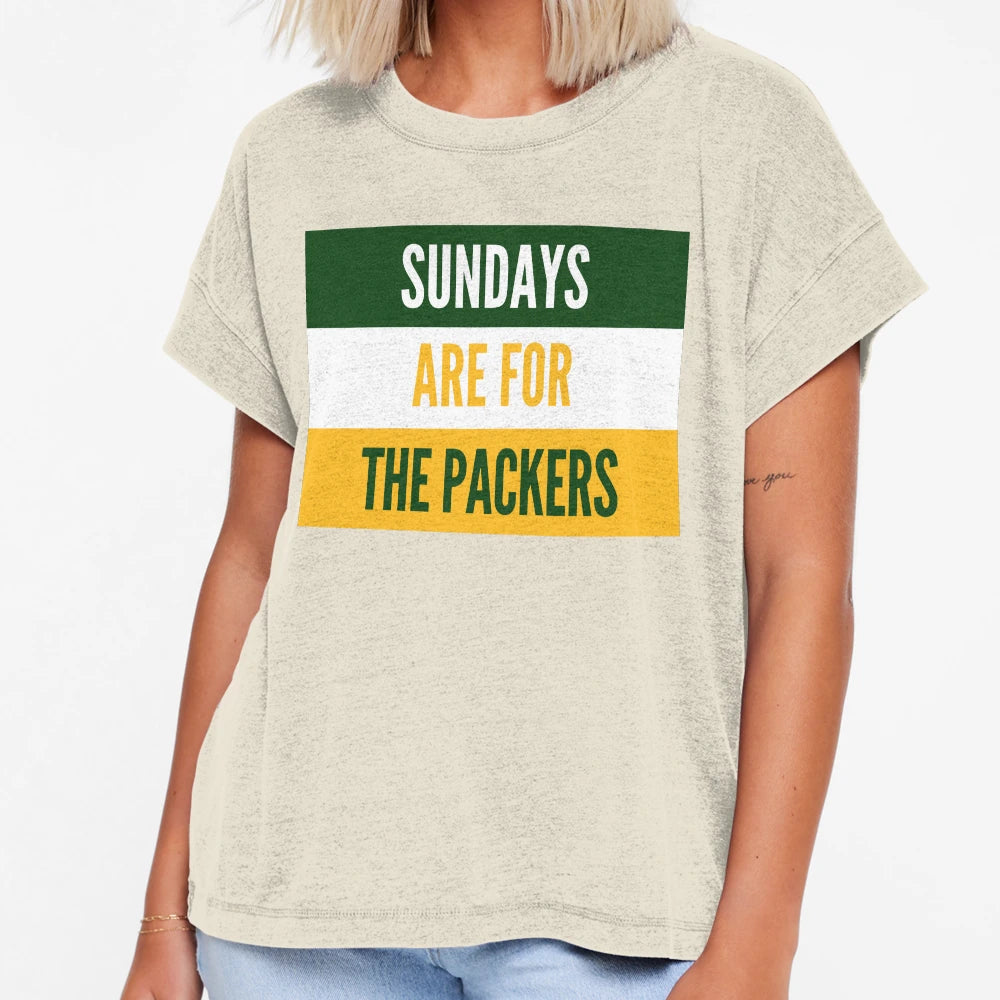 Sundays Packers T-Shirt - Aesthetic Graphic Unisex - T-Shirt, Sweatshirt, Hoodie