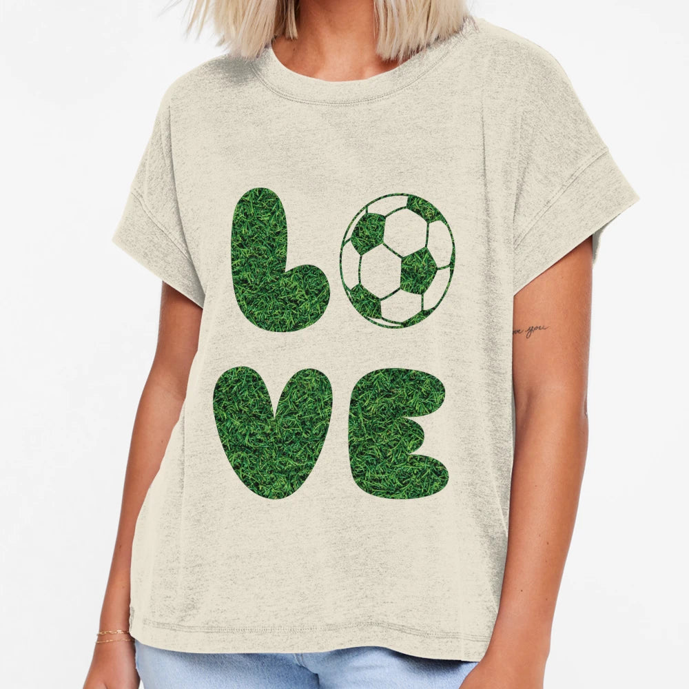 Football Is Love T-Shirt - Aesthetic Graphic Unisex - T-Shirt, Sweatshirt, Hoodie