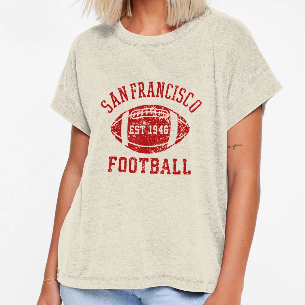 San Francisco Football Sf T-Shirt - Trendy Graphic for Adults - T-Shirt, Sweatshirt, Hoodie