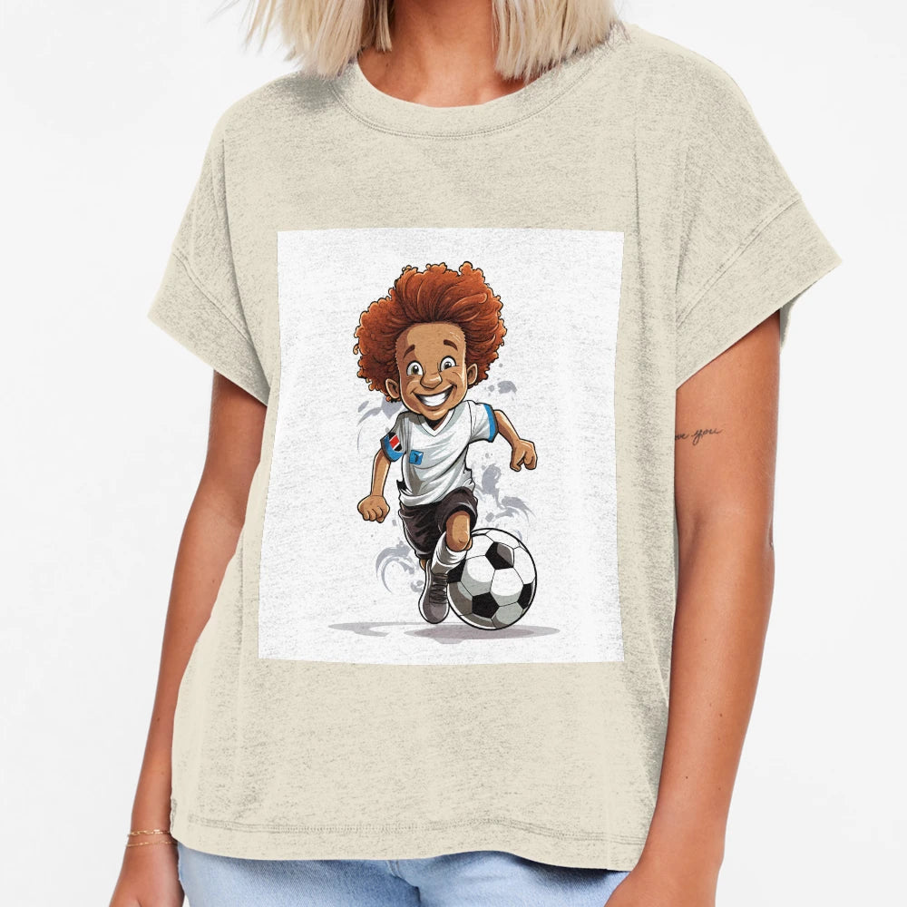 Caricatural Soccer T-Shirt - Unique Graphic Men Women - T-Shirt, Sweatshirt, Hoodie
