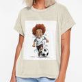 Caricatural Soccer T-Shirt - Unique Graphic Men Women - T-Shirt, Sweatshirt, Hoodie