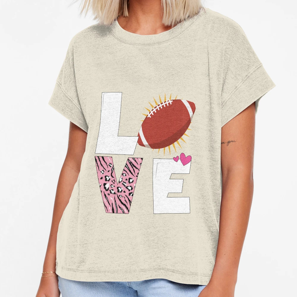 Love Rugby Football Rugby Rugby T-Shirt - Unique Graphic Men Women - T-Shirt, Sweatshirt, Hoodie