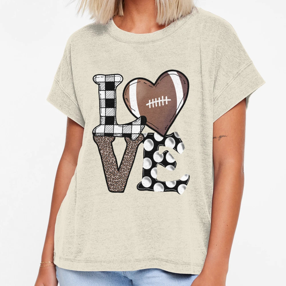 Rugby Love T-Shirt - Casual Everyday Wear Men Women - T-Shirt, Sweatshirt, Hoodie