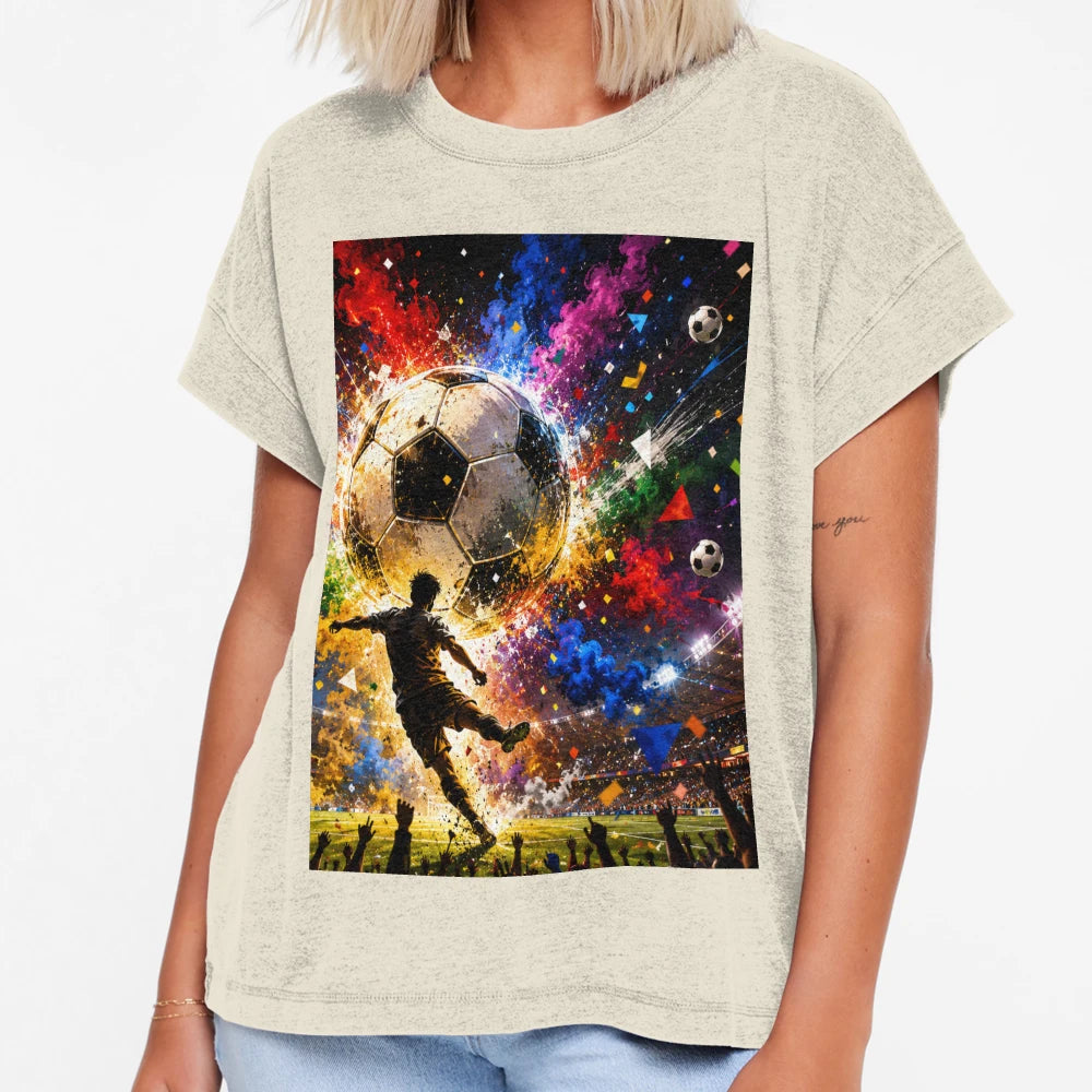 Soccer Fan Gift Football Lover Sports T-Shirt - Streetwear Style for Adults - T-Shirt, Sweatshirt, Hoodie